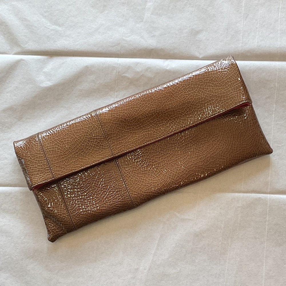 TUSK Brown Clutch